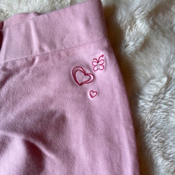 2/$25 Faded Glory Stretch Pink Comfy Pants Girls Size 7 NWOT - Picture 5 of 11